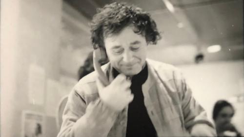 Frederick Wiseman à Cinéma du réel 1979 © C. Blangonnet